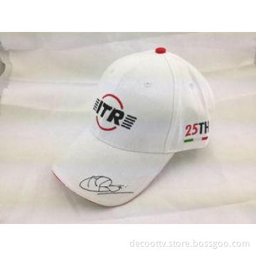 100% Cotton Embroidered Baseball Caps Promotion Hat with Sa